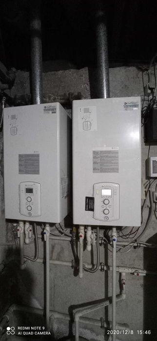 Двухконтурный котёл  Ferroli Sime Ariston Airfel Chaffoteaux fondital