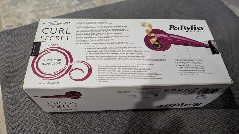 Vând ondulator BaByliss Curl Secret