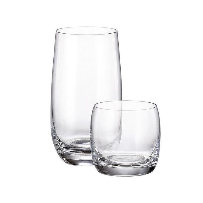 Комплект да аперитив и безалкохолно BOHEMIA ROYAL PARTY 8 части