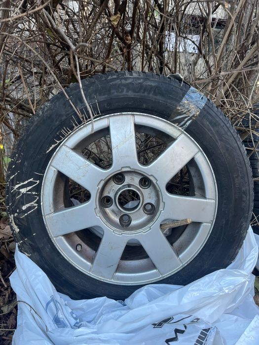 Алуминиеви лети джанти vw/фолксваген с гуми Bridgestone 195/65 R15
