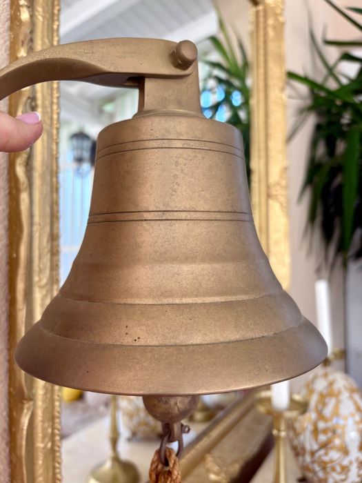 Clopot nautic din bronz