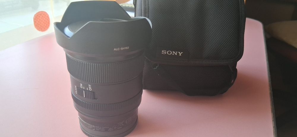 Obiectiv Sony 20mm 1.8 plus Sony 50mm