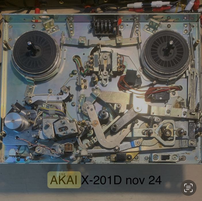 Akai X-201D autorevers service’at