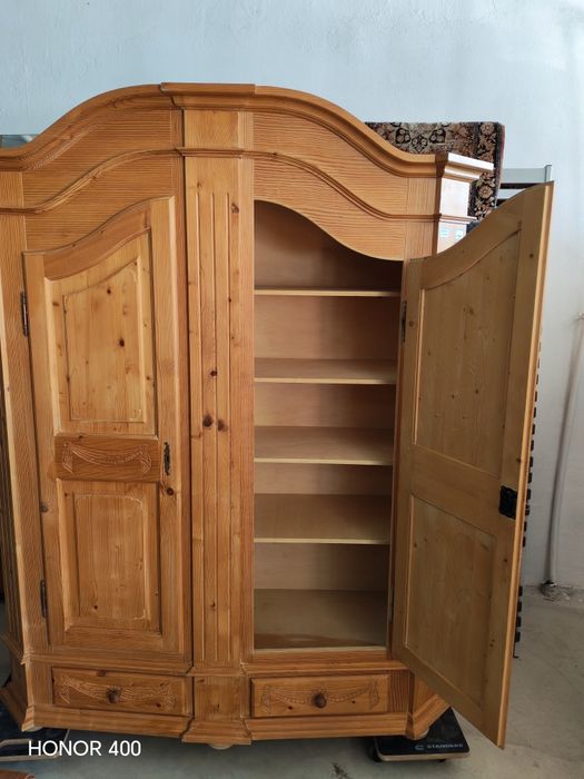 Dulap - Șifonier Lemn Masiv Natur - Rustic - Mobila Germania