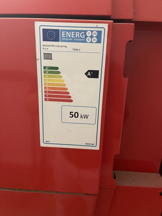 Centrala peleti si lemn 50 kw TKAN 2 RADIJATOR