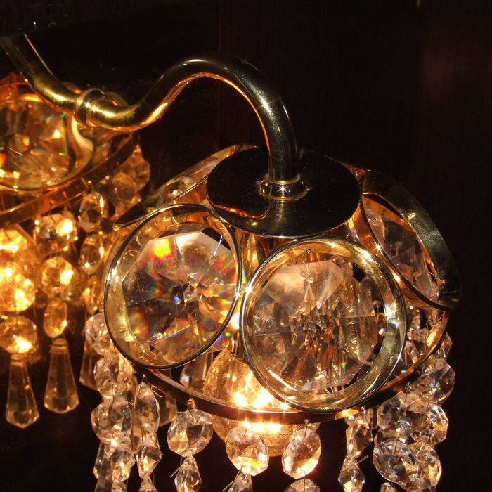 CORP DE ILUMINAT (cristal + alama), Made in Germany, NOUA