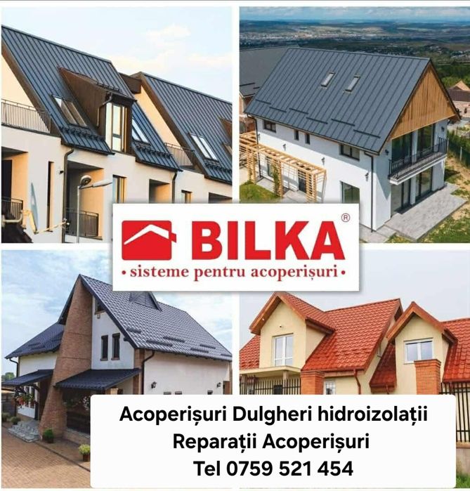 Acoperișuri Reparații Acoperișuri hidroizolații Montaj Tabla Rădăuți