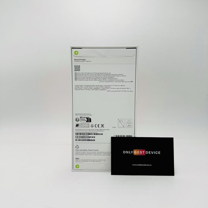  iPhone 17 Pro 256GB Max Cosmic Orange