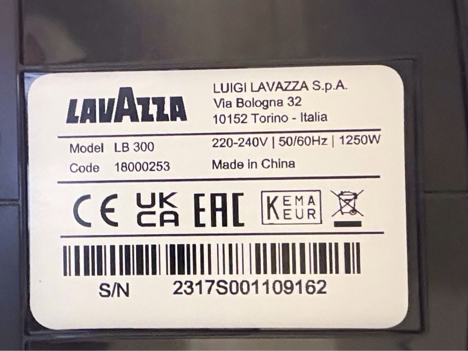 Expresor lavazza blue cu capsule model LB300