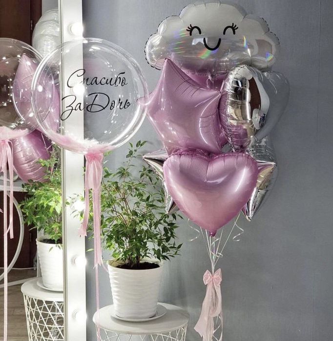 Воздушные шары, гелиевые шарики