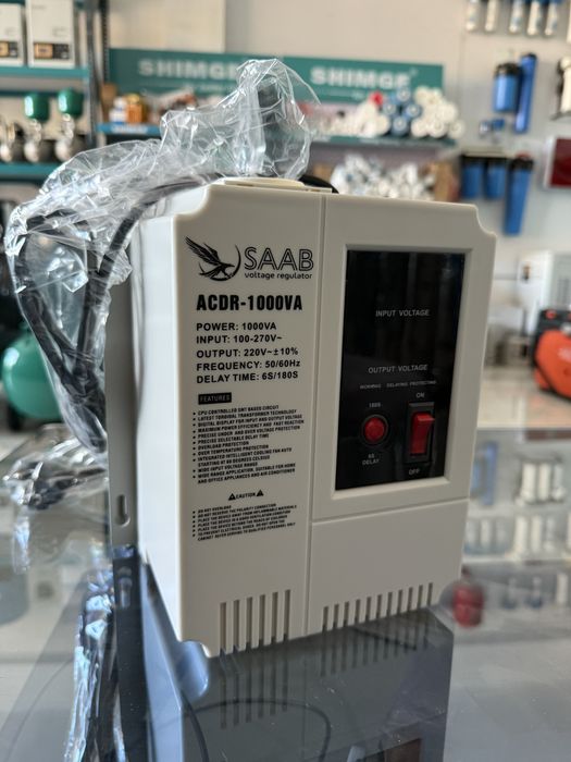 SAAB стабилизатор напряжения 220В 500 Вт ГАРАНТИЙНЫЙ оригинал махсулот