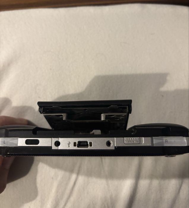 Handheld PSP.