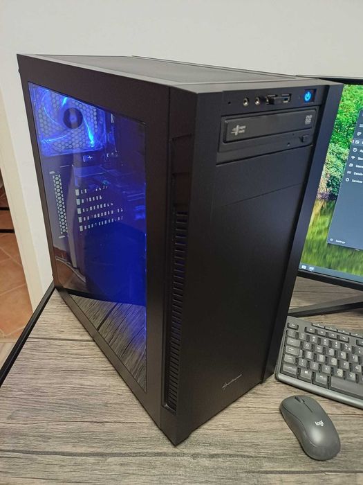 PC AMD Ryzen5 4500 6C/12T 3.6 GHz, 32 GB RAM DDR4, GeForce GT710-2GB, 500 GB SSD + Monitor ODYSSEY G3 27" FHD/144Hz/1ms