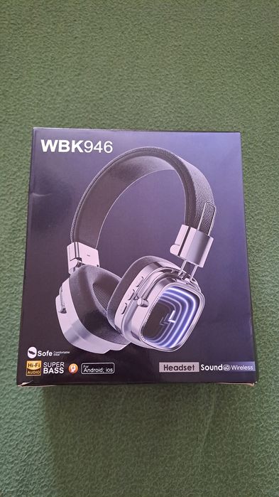 WBK946 ретро светещи слушалки