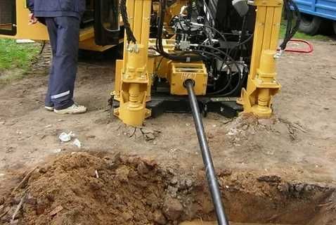 Горизонтальное бурение. Прокол под дорогой. ГНБ .