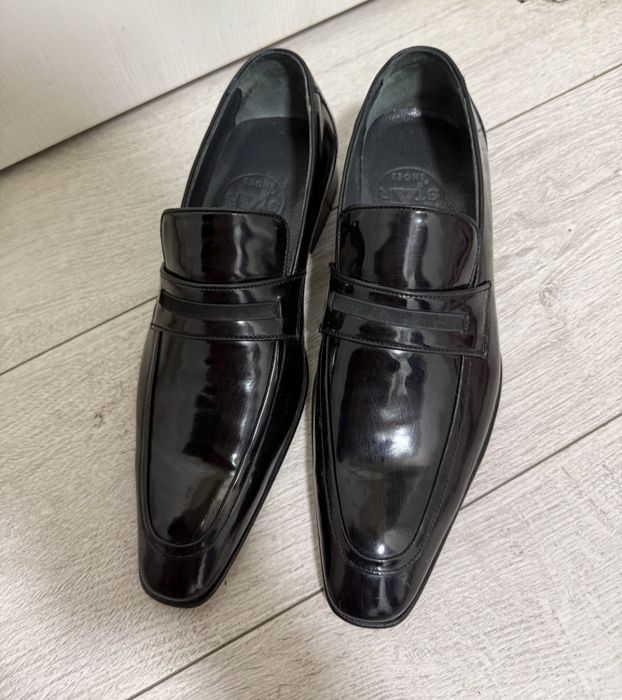 Pantofi piele barbati eleganti model deosebit