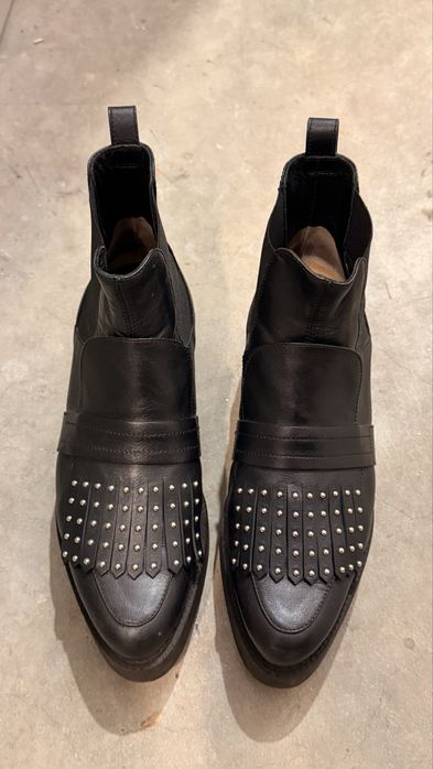 Ghete Musette piele marimea 38