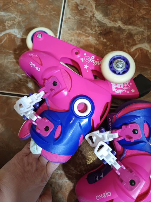 Patine cu rotile (role) reglabile, 26-28, stare foarte buna