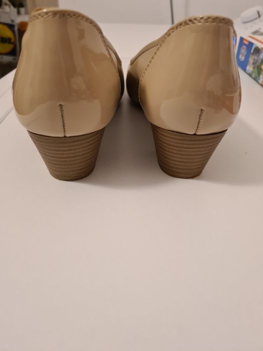 Pantofi comozi, bej, easy street deichmann