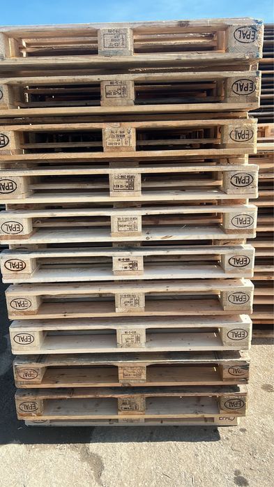 Paleti Lemn Euro Cal 1 & 2 | Non-Euro | Industriali
