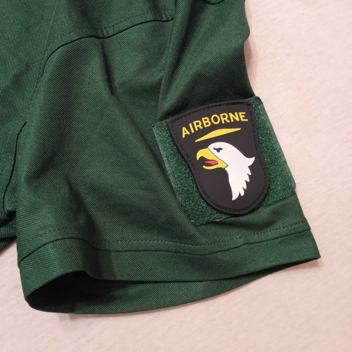 %!SALE!% US ARMY 101st AIRBORNE SCREAMING EAGLES L/XL нова без етикет тениска с шеврон армия САЩ Америка Тръмп Trump Combat T-Shirt