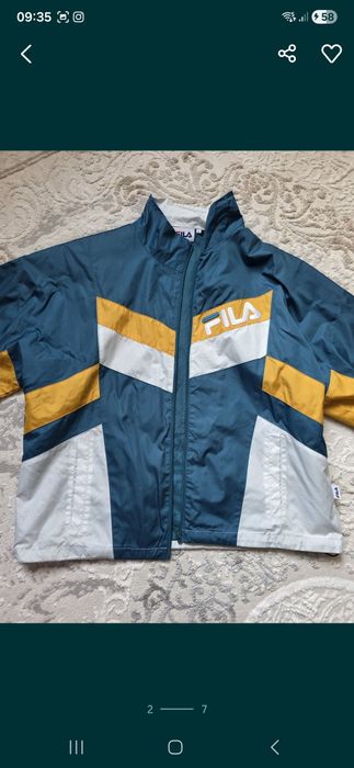 adidas fila ветровки
