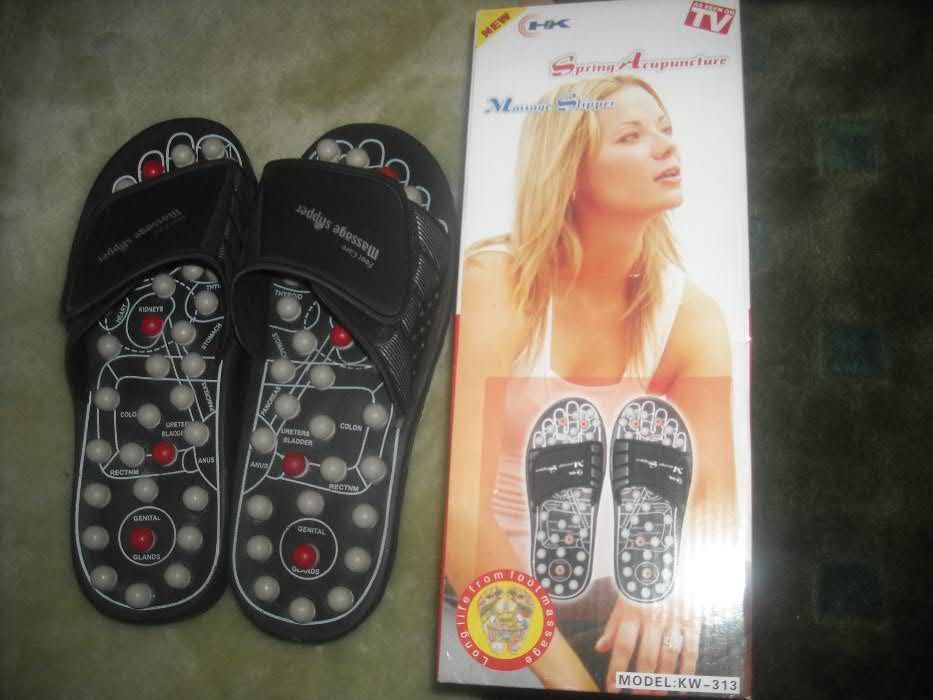 Обменяю новые массажные шлепки на отпариватель