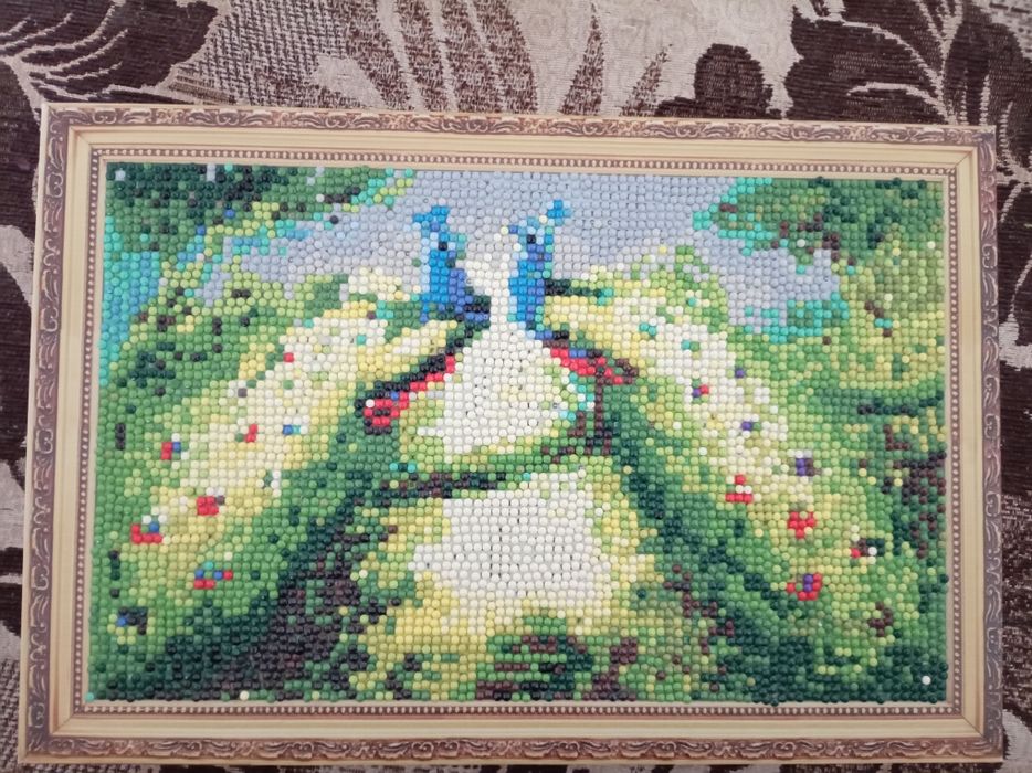 Готовая алмазная мозайка