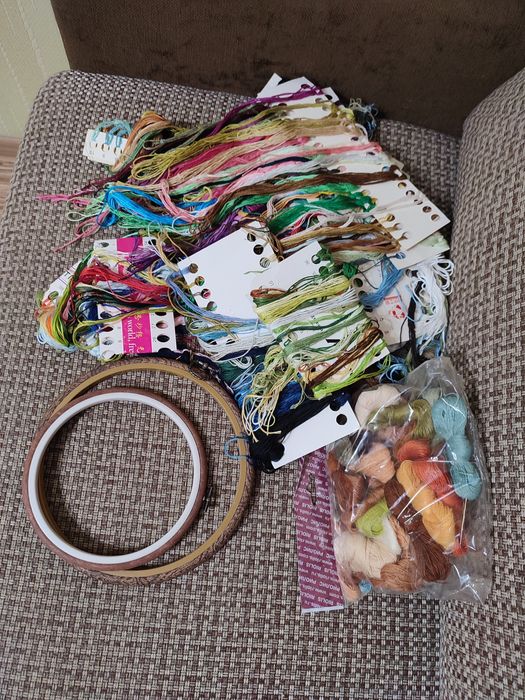 Нитки для вышивания