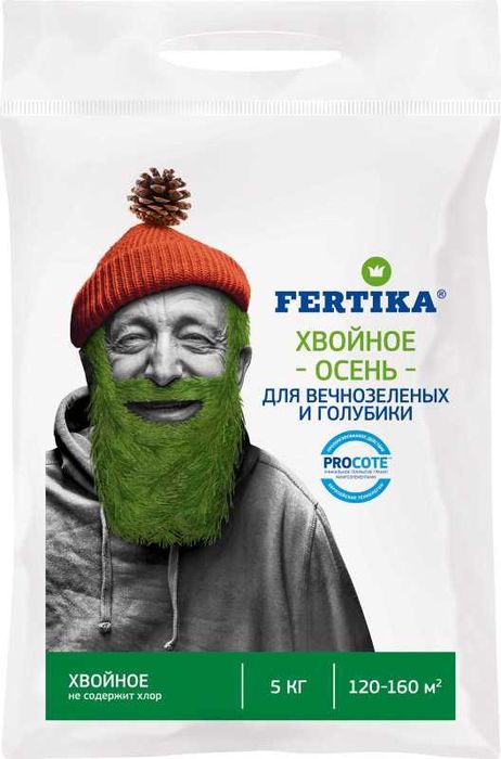 Удобрение Fertika  Хвойное  + Газон