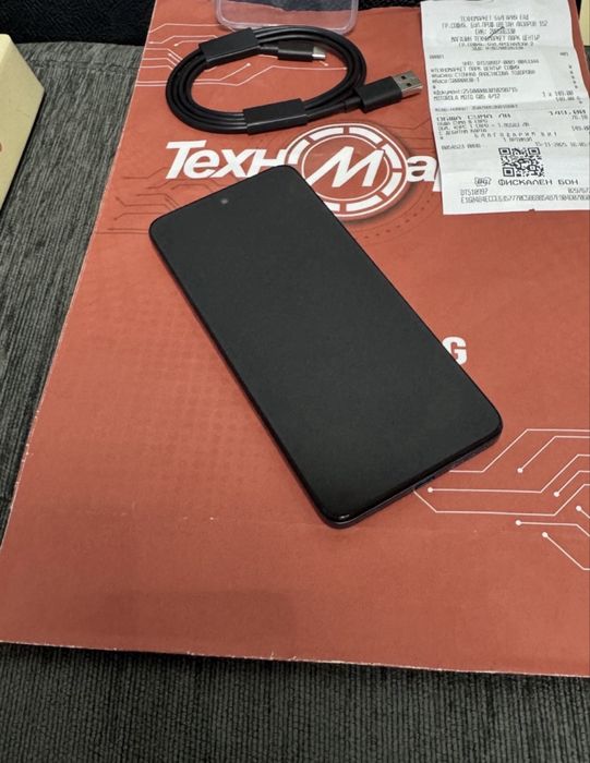 ЧИСТО НОВ 128GB Motorola g05 Техномаркет Гаранция 2027г. Green