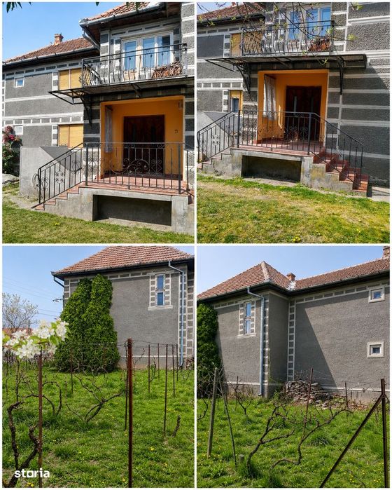 Casă cu anexe și teren 4.605 mp, front 36 m - posibil 2 locuri de casă