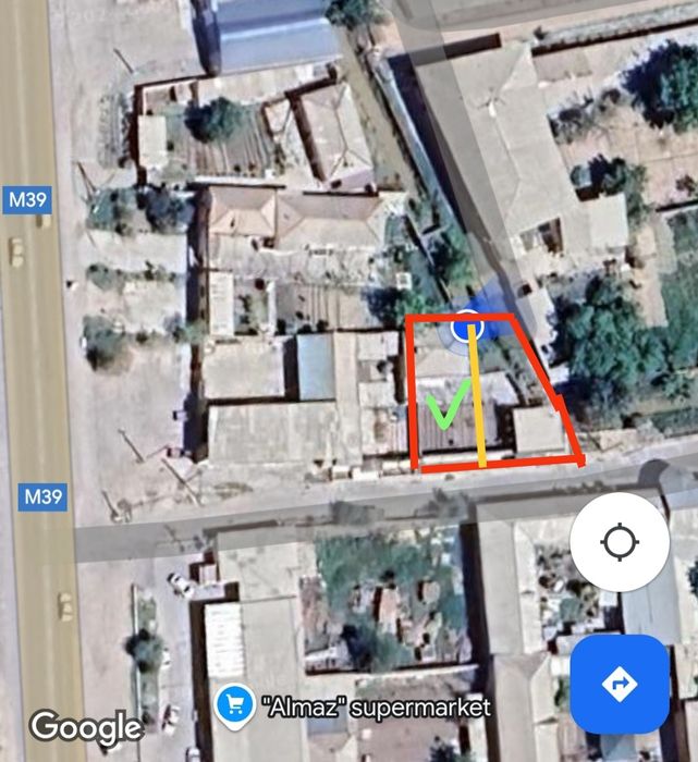 Shahrisabz bolta fozilov dan 4 sotixlik xovlini yarimi sotiladi