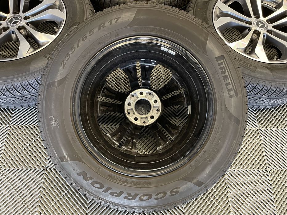 Jante Roti 17 Mercedes GLC GLK X253 Audi Q5 Anvelope iarna 235 65 R17