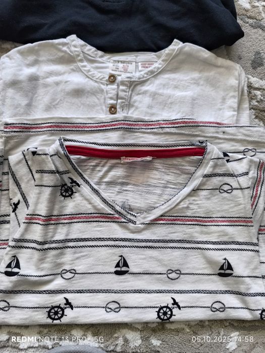 Детски блузи с къс и дълъг ръкав