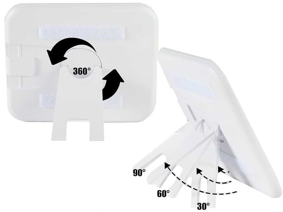 Куфар, чанта за грим и козметика с огледало и LED осветление - черен или розов цвят