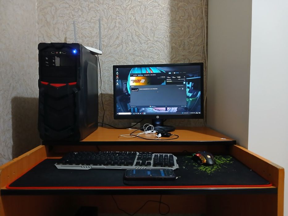 Игровой компьютер в хорошем состоянии