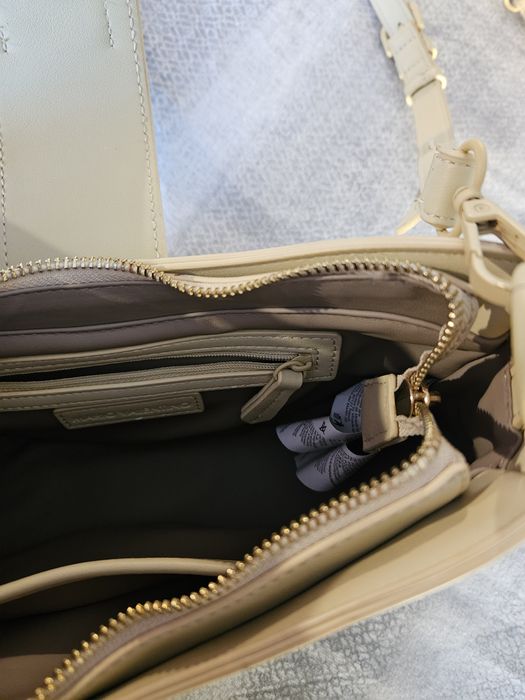 Чанта Valentino лимонен цвят