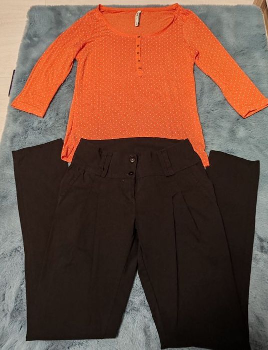 Set bluza Stradivarius și pantaloni eleganti