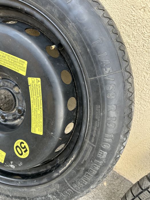 Roata de rezerva slim Audi 5x112