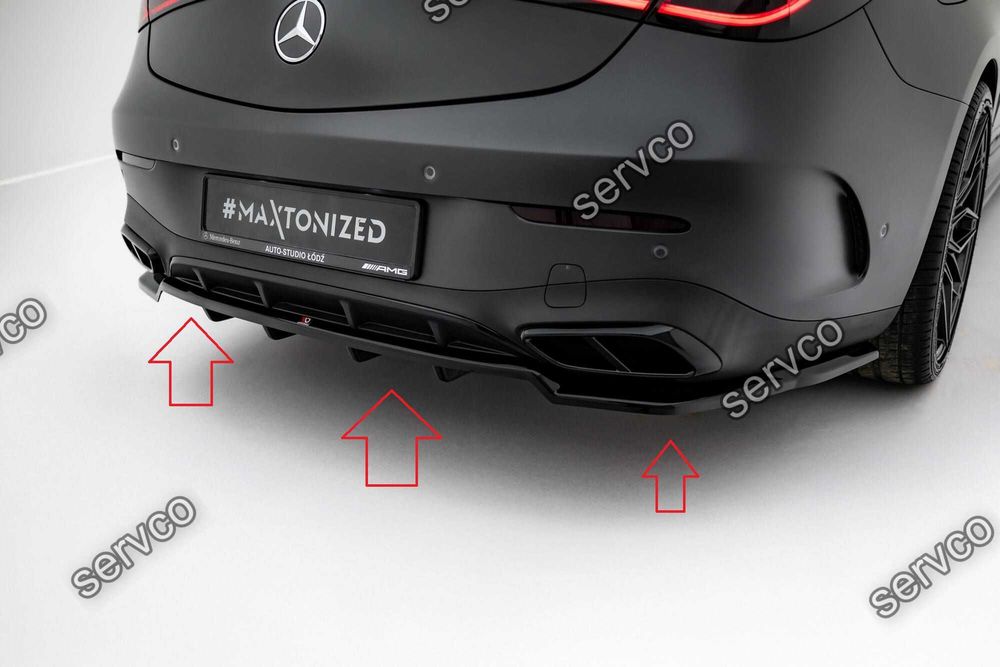 Prelungire splitter bara spate Mercedes CLE C236 AMG-Line 2023- v1 - Maxton Design