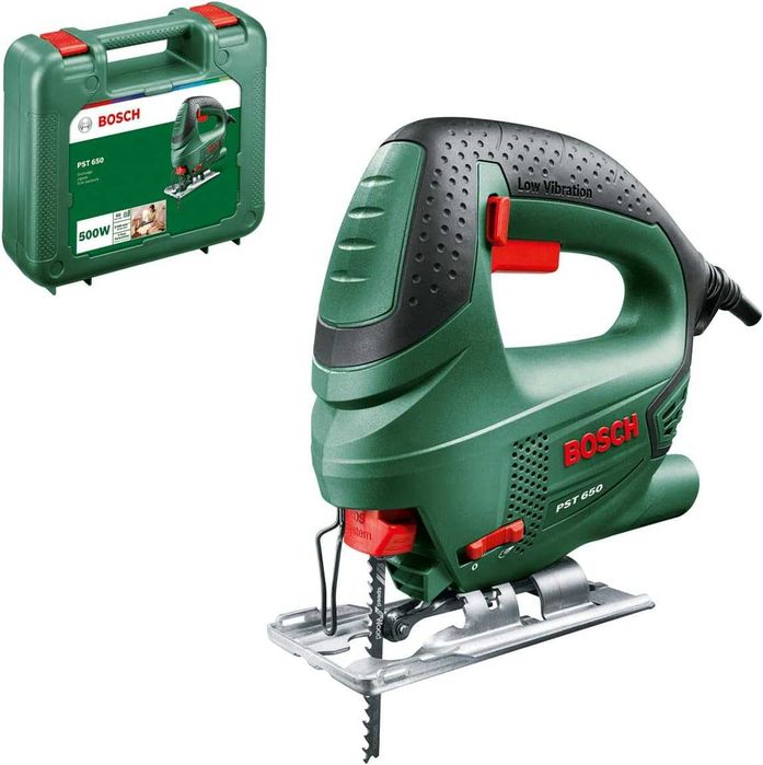 Зеге Bosch PST 650, 500 W, 65 мм, В куфар