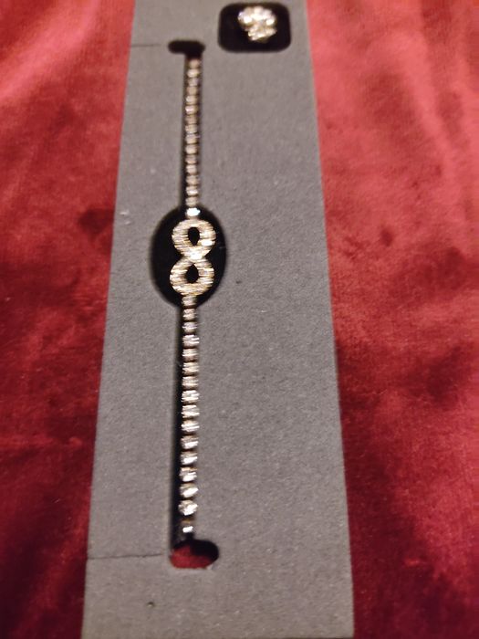 Brățări +broșă  placate cu aur 24 k