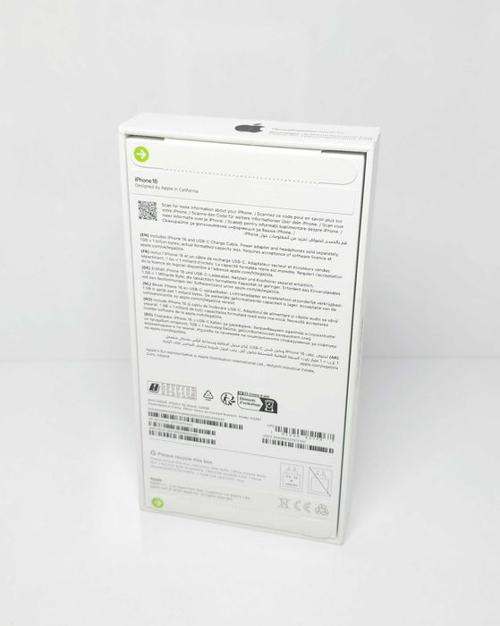 НОВ•iPhone 16 128GB Black