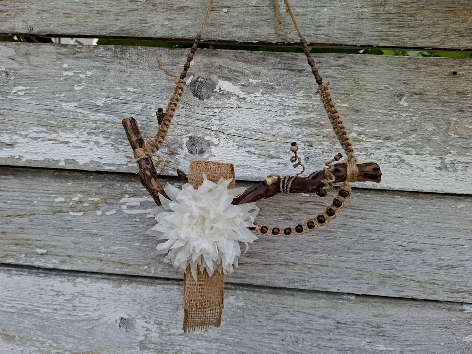 Лоза - декор за стена, макраме