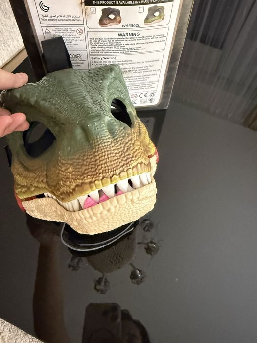 Игрушка маска дракон со звуком
