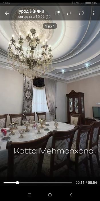 Кибрай тумани марказида 16хона,6сотик хонадон сотилади