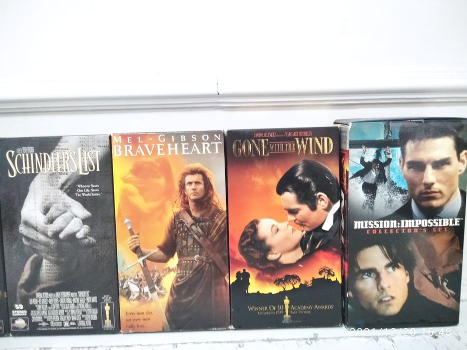 Ретро,VHS лицензионные кассеты продажа.