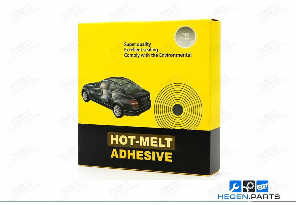 Премиум битумно лепило ролка hot melt твърд уплътнител за фарове бутил