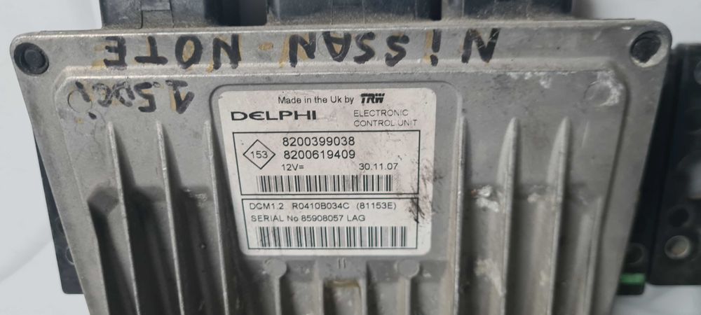 Компютър двигател Nissan Micra,Note 1.5dci